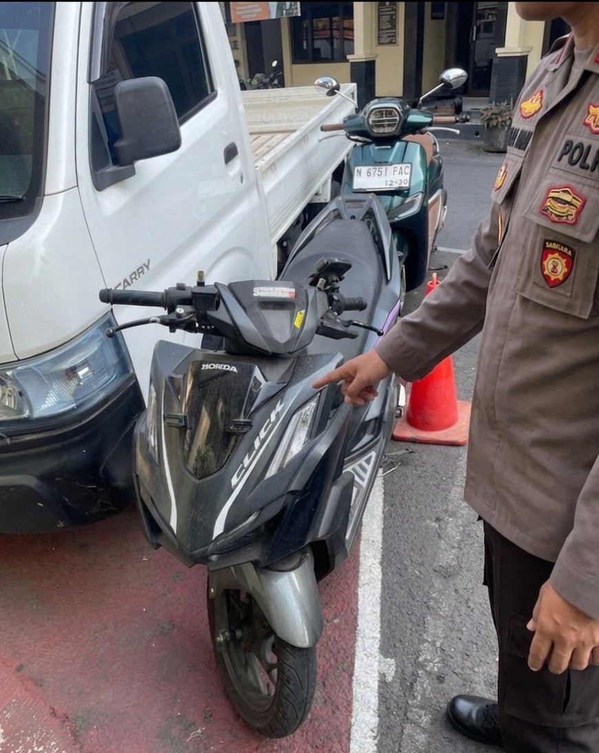 Dua Tersangka Curanmor Kini Jalani Proses Hukum