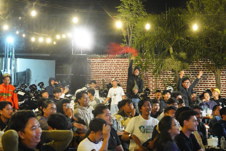 Polres Ponorogo Dukung Semangat Sportivitas melalui Nobar Final Piala Dunia